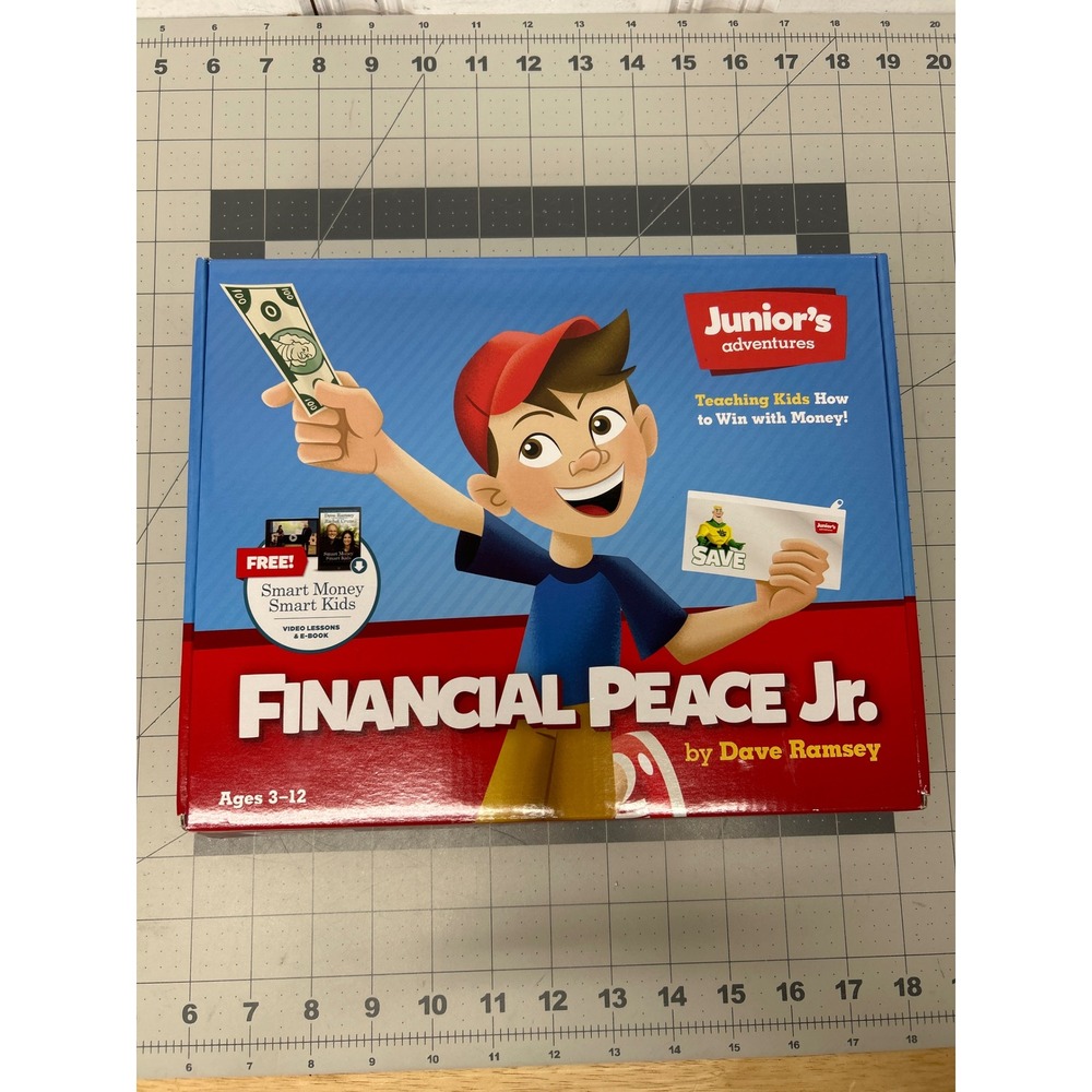 Financial Peace Jr. Dave Ramsey Junior's Adventures Smart Money Smart Kids NEW